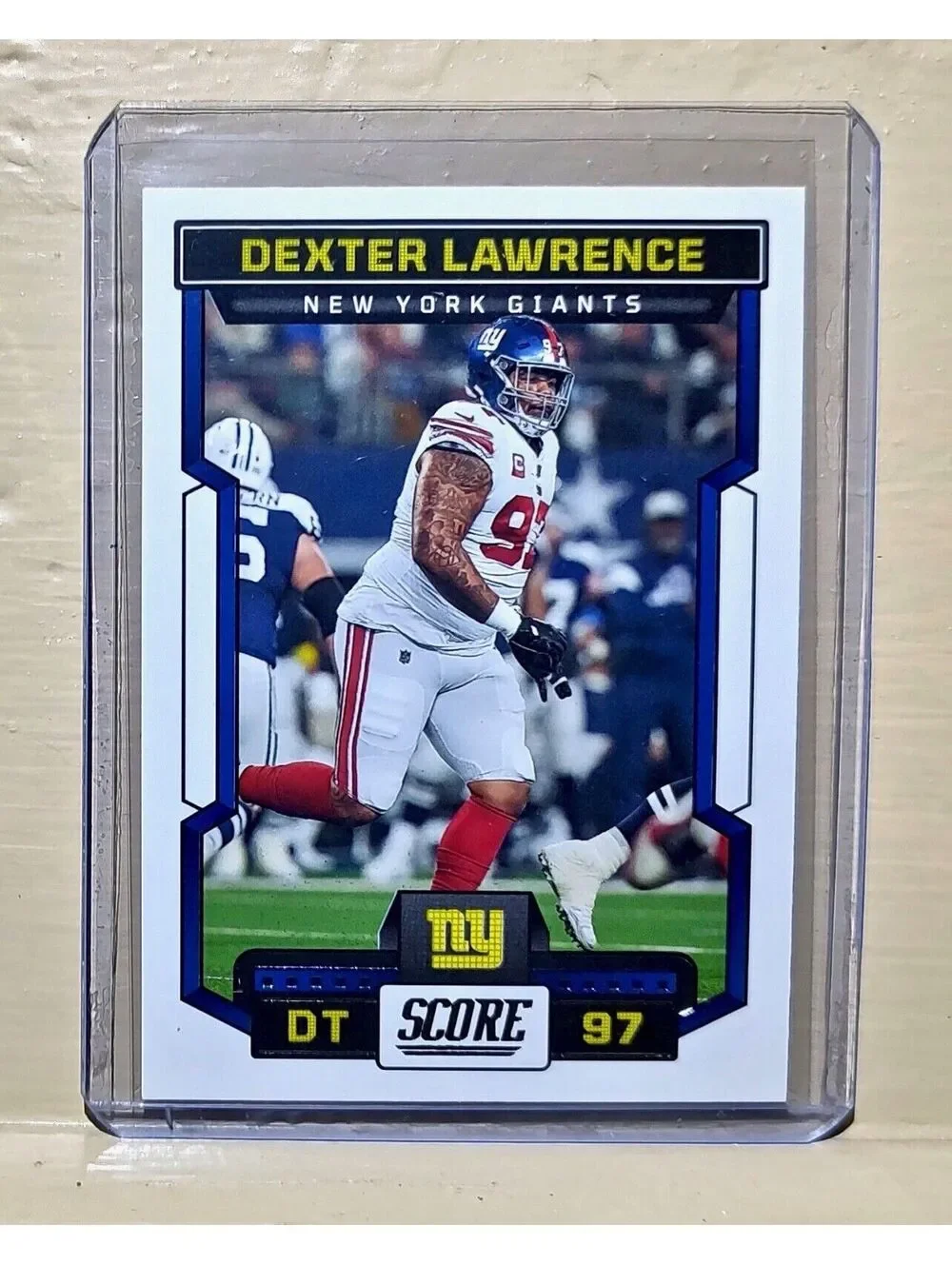 Dexter Lawrence 2023 Panini NFL #239 Score Football Card New York Giants